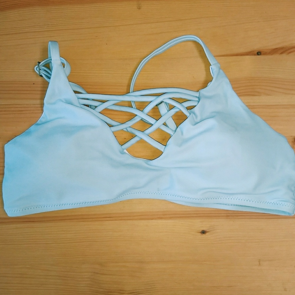 strappy bikini top